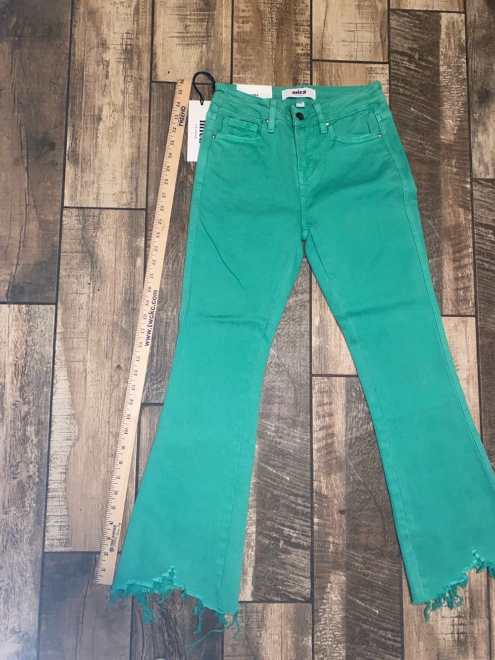 Mica Gia High Rise Crop Flare Women's Flare Jeans 🆕 - Picture 12 of 12